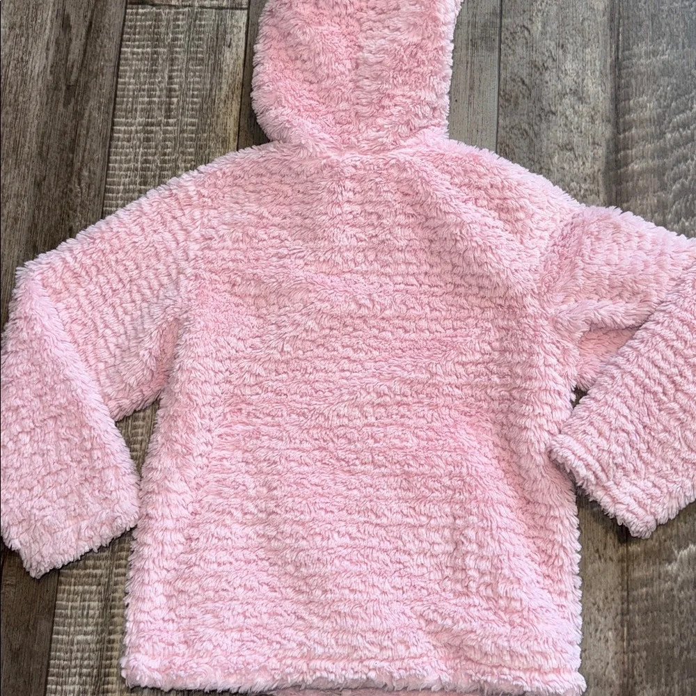 The North Face Soft Pink Fleece Jacket- size 4T